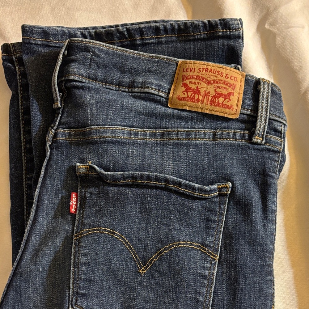 Levi's Classic Blue Jeans 315 shaping boot cut 30